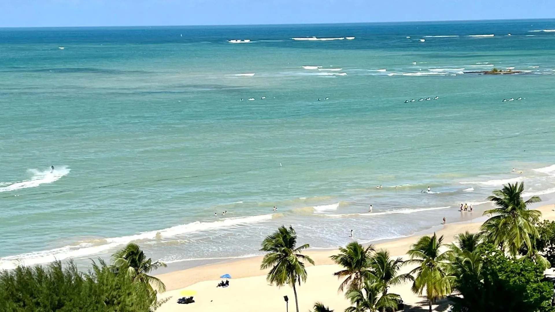 公寓 Ocean View Apt On Isla Verde In A 14Th Floor 圣胡安